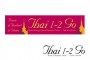 Thai 1-2 Go Logo and Wordmark